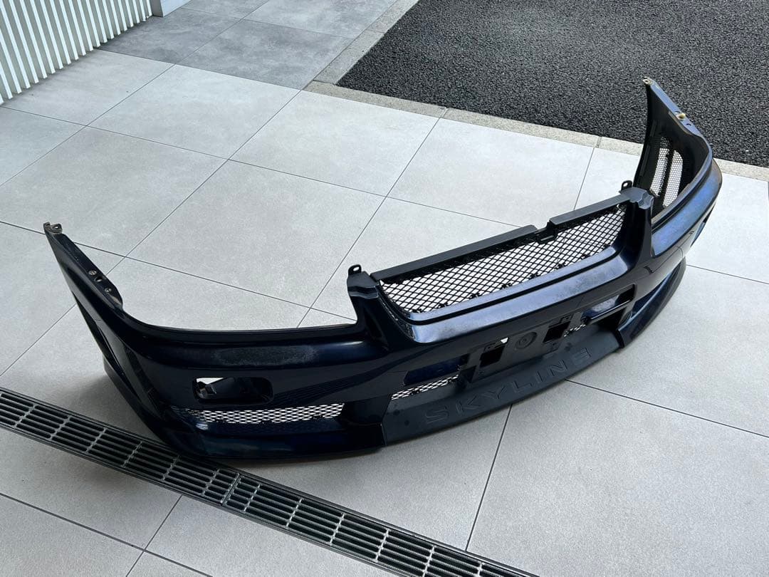 ばぶ】er34 アルティア フロントバンパー