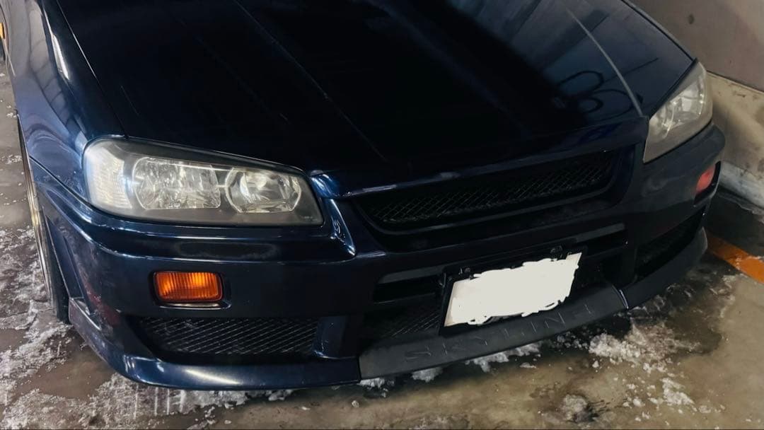 ばぶ】er34 アルティア フロントバンパー