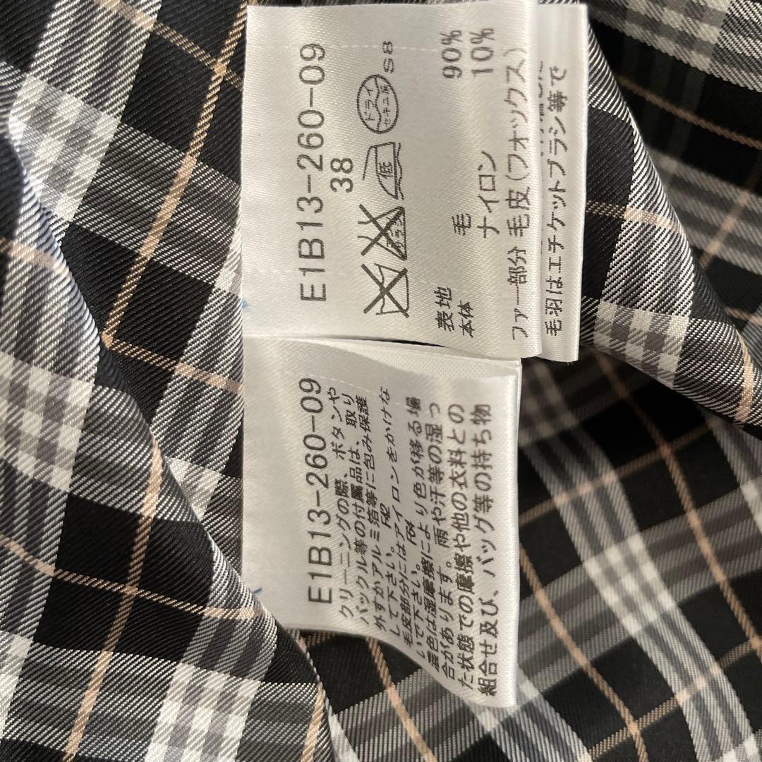 BURBERRY BLUE LABEL ブルーレーベル　ポンチョ