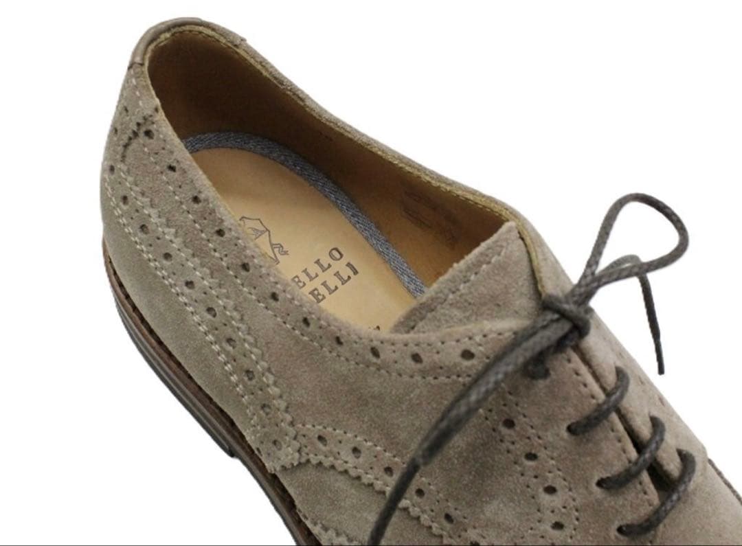 新品！BRUNELLO CUCINELLI スエード シューズ40