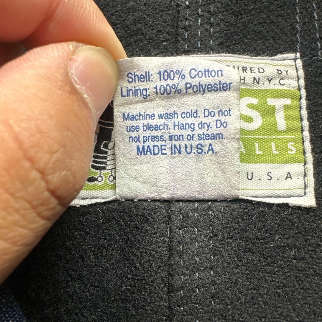 【美品】POST OVERALLS USA製 カバーオール インナー付