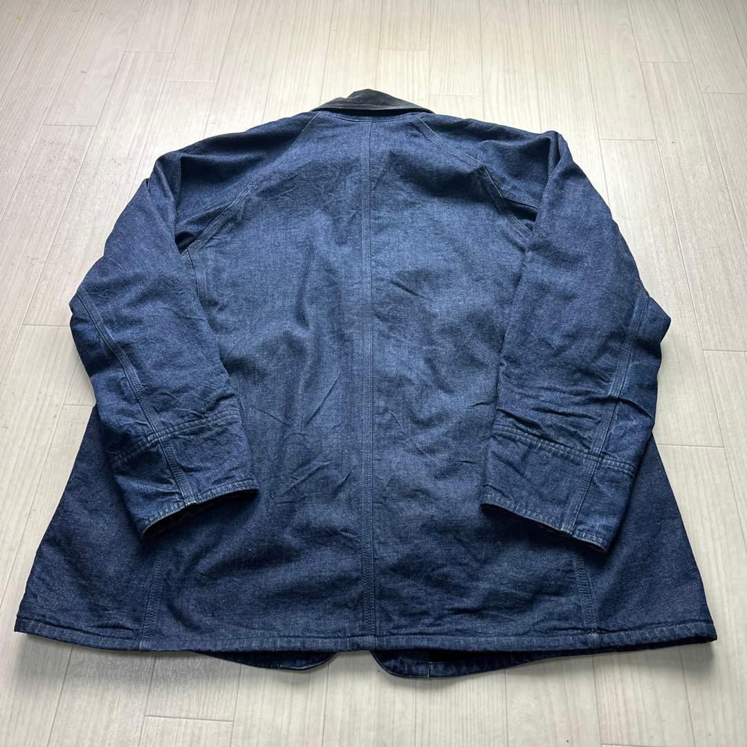 【美品】POST OVERALLS USA製 カバーオール インナー付