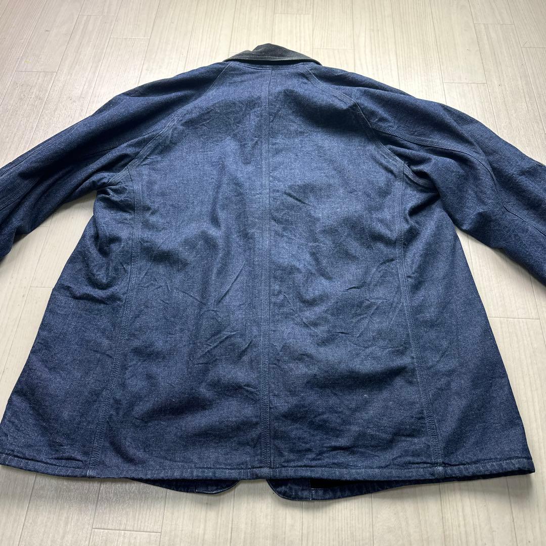 【美品】POST OVERALLS USA製 カバーオール インナー付