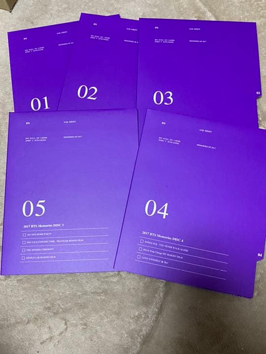 BTS MEMORIES OF 2017 トレカ ジミン