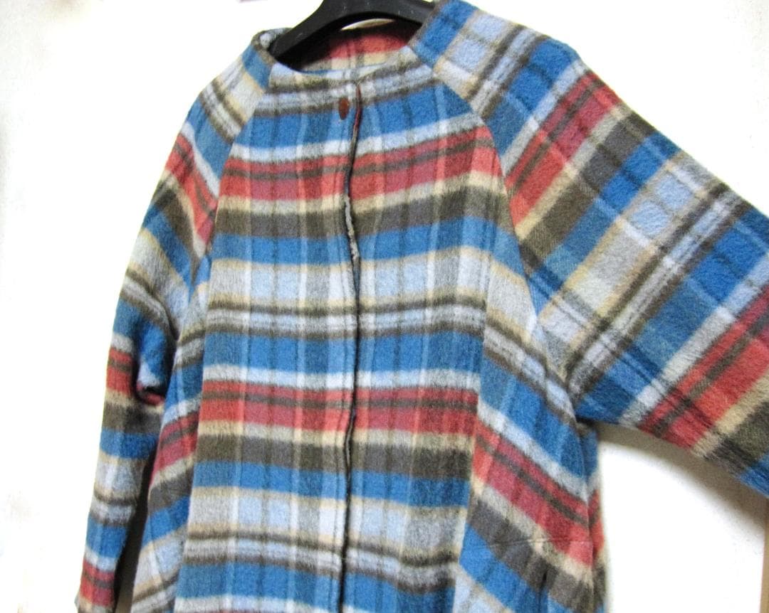 【美品】ADIEU TRISTESSE アルパカ チェック コート