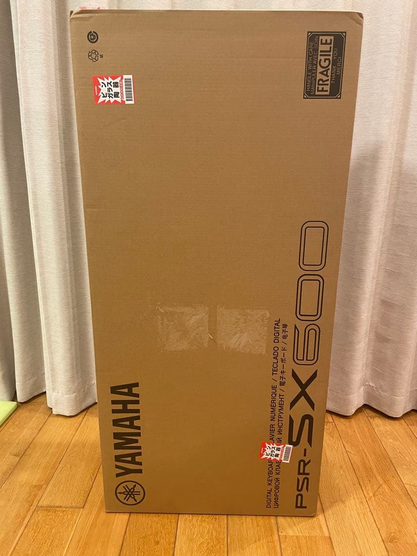 新品未使用PSR-SX600 YAMAHA デジタルキーボード