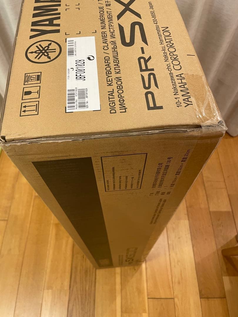 新品未使用PSR-SX600 YAMAHA デジタルキーボード