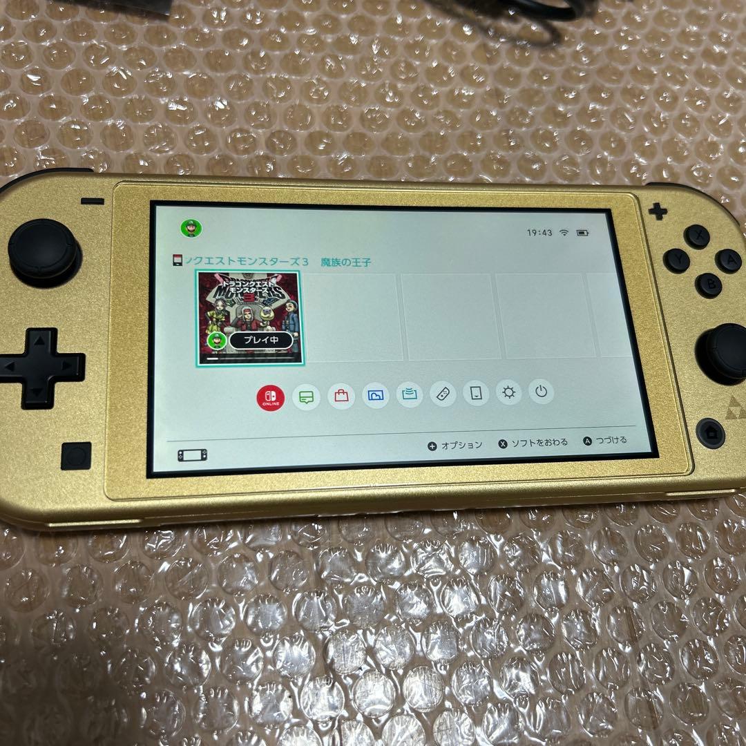 美品　Switch Switch Lite本体 ハイラルエディション