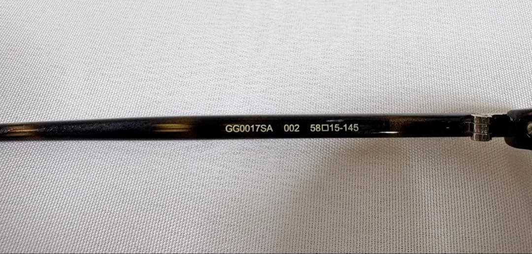 GUCCI gucci グッチ　サングラス　GG0018 スクエア　ユニセックス