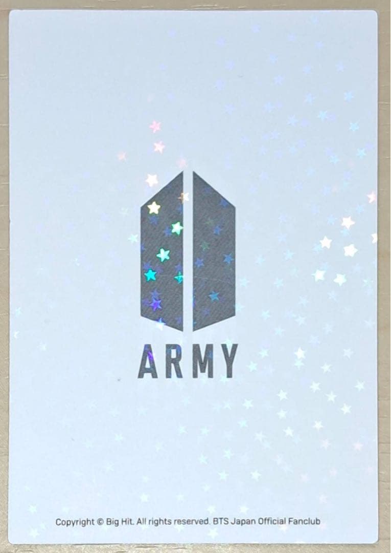 値下げ　BTS  V  テテ  FC 継続 更新 ホログラム  トレカ 公式