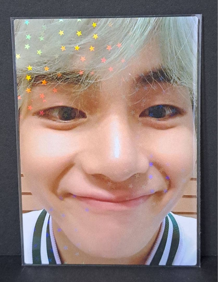 値下げ　BTS  V  テテ  FC 継続 更新 ホログラム  トレカ 公式