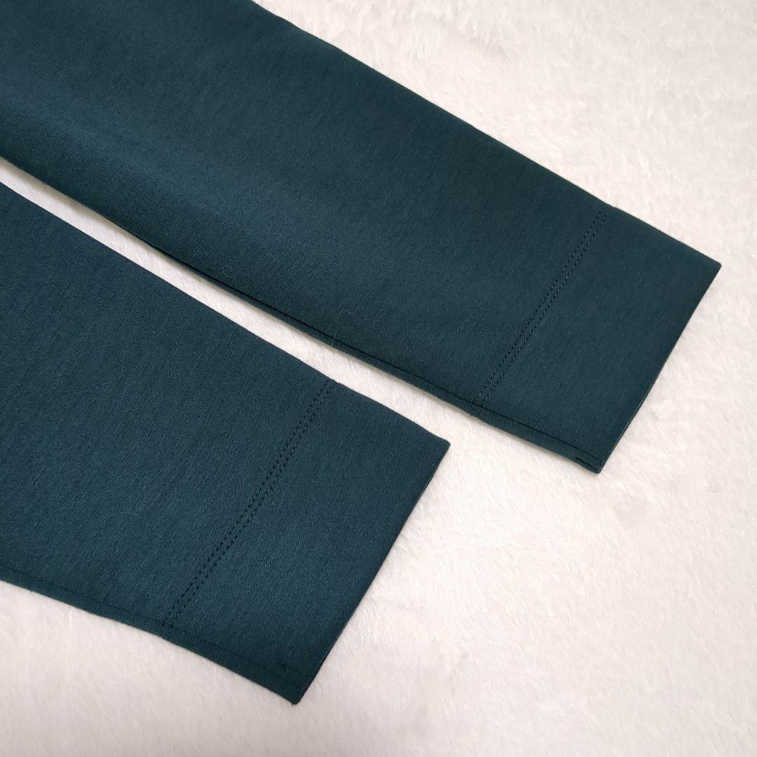 BEARDSLEY ✨洗える 後ろフレアバイカラーワンピース フリーサイズ