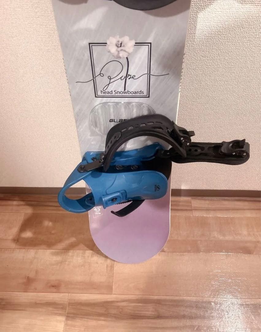 【美品】スノーボード HEAD pure 板 靴 カバー付き ブーツ 4点セット