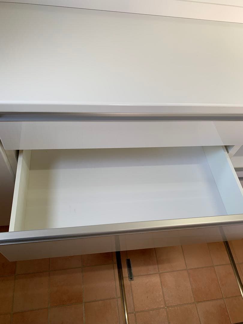 ニトリ NITORI キッチンボード 食器棚 マインド ホワイト 幅160