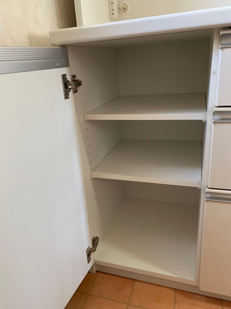 ニトリ NITORI キッチンボード 食器棚 マインド ホワイト 幅160