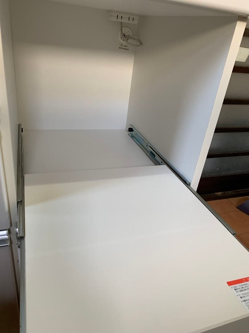 ニトリ NITORI キッチンボード 食器棚 マインド ホワイト 幅160