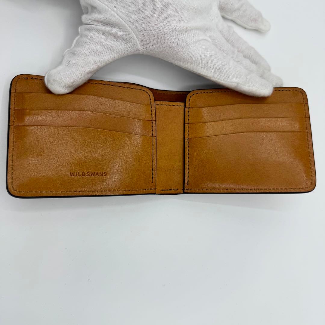 ワイルドスワンズ　二つ折り財布　グラウンダー　フルグレインブライドルレザー