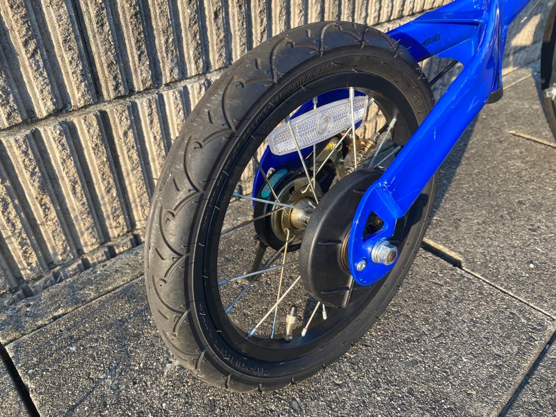 へんしんバイクx14 青　幼児〜小学生まで長く使えるモデルです
