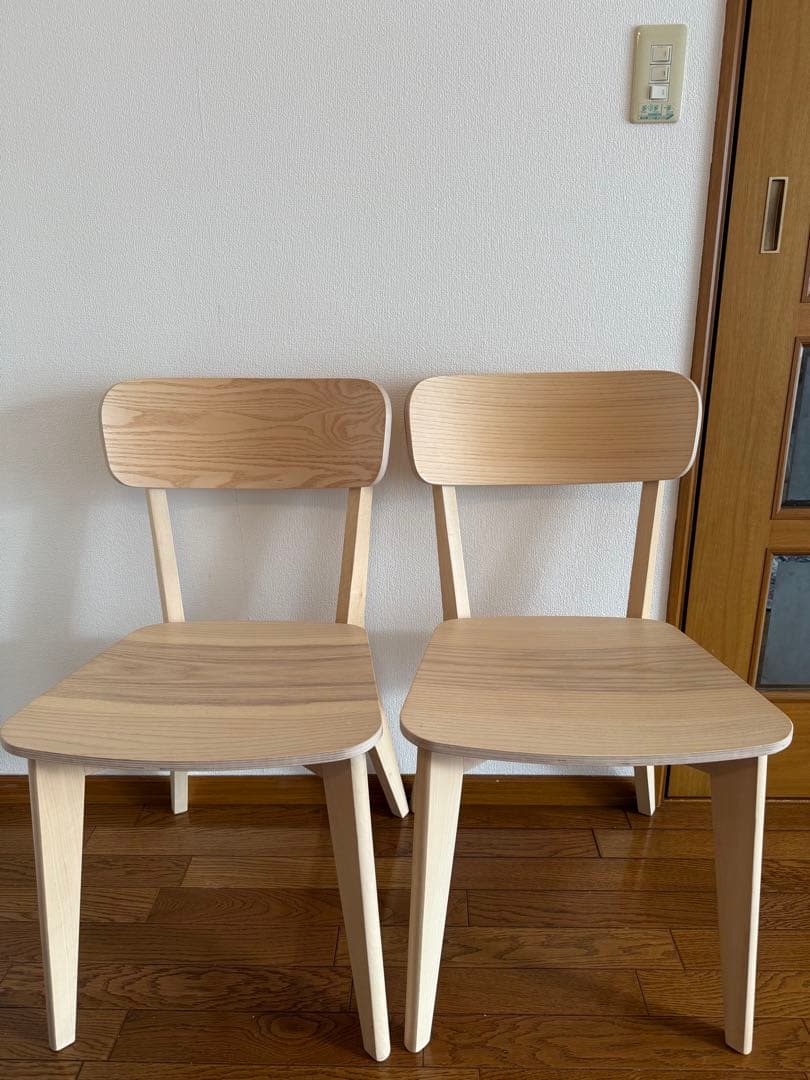 [IKEA]イケア　LISABO リーサボー チェア アッシュ2脚