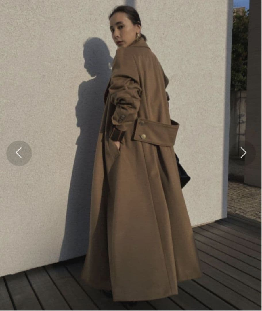 Ameri　CHARME FLARE LONG COAT