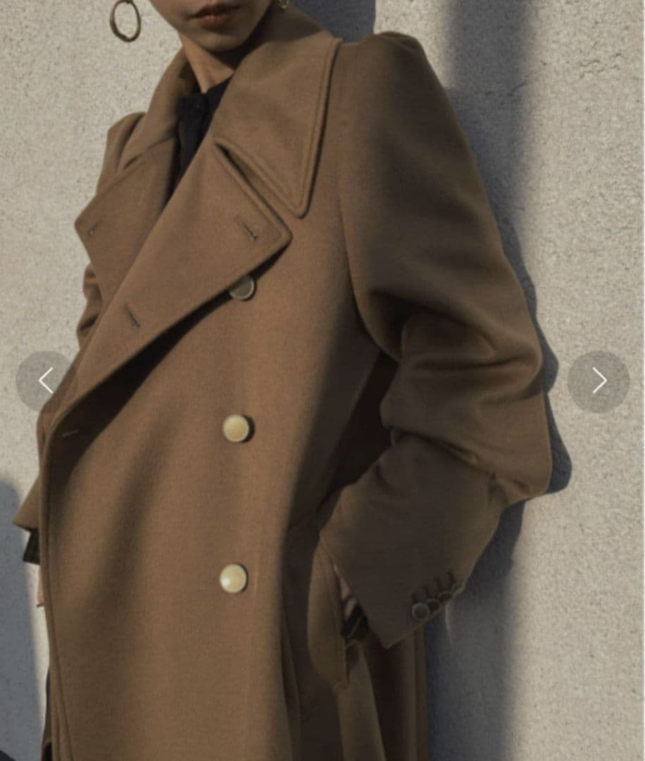 Ameri　CHARME FLARE LONG COAT