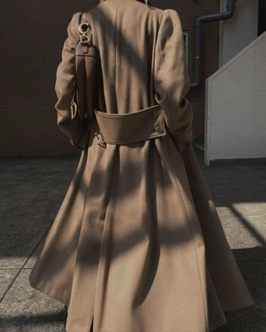 Ameri　CHARME FLARE LONG COAT