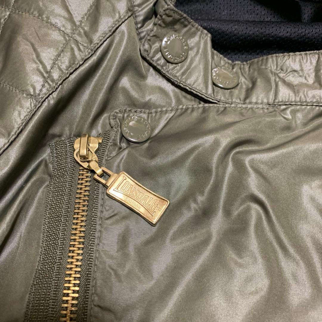 ひろ【Lonsdale】フライトジャケット　ライダース　ナイロンジャケット