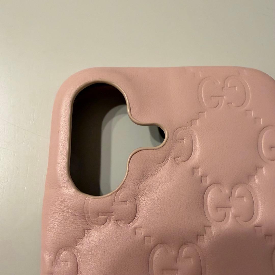 iPhone17 GUCCI ピンク ケース