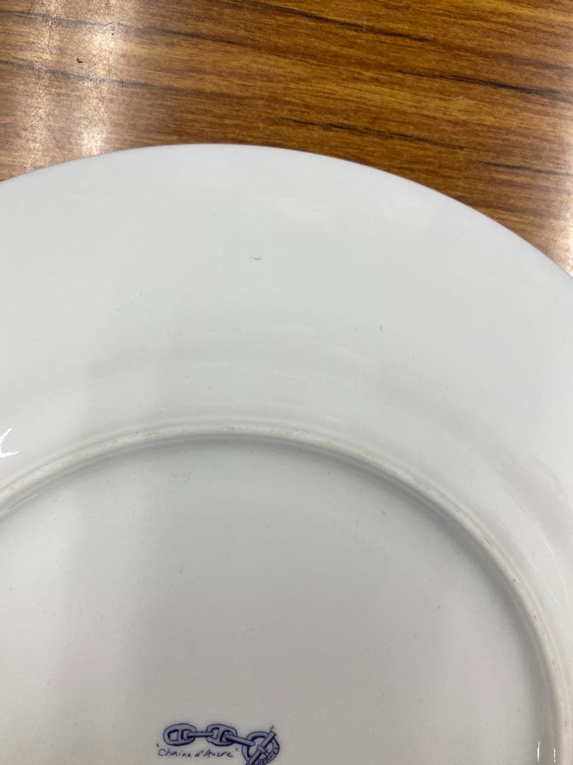 HERMES エルメス シェーヌダンクル プレート 27.5cm