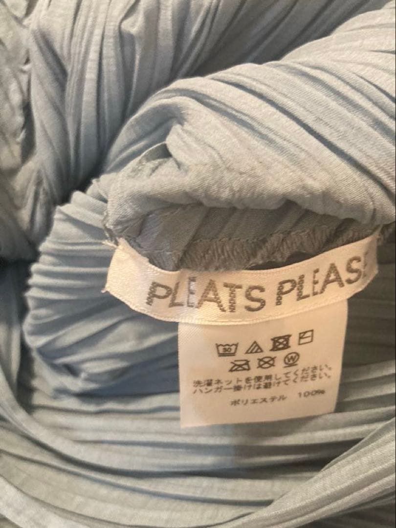 PLEATS PLEASE グレー ノースリーブ チュニック