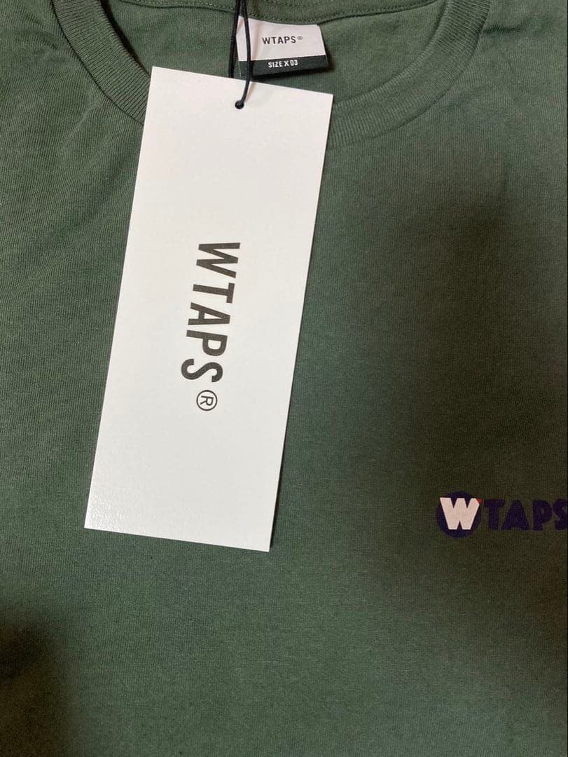 WTAPS オリーブ色 長袖カットソー