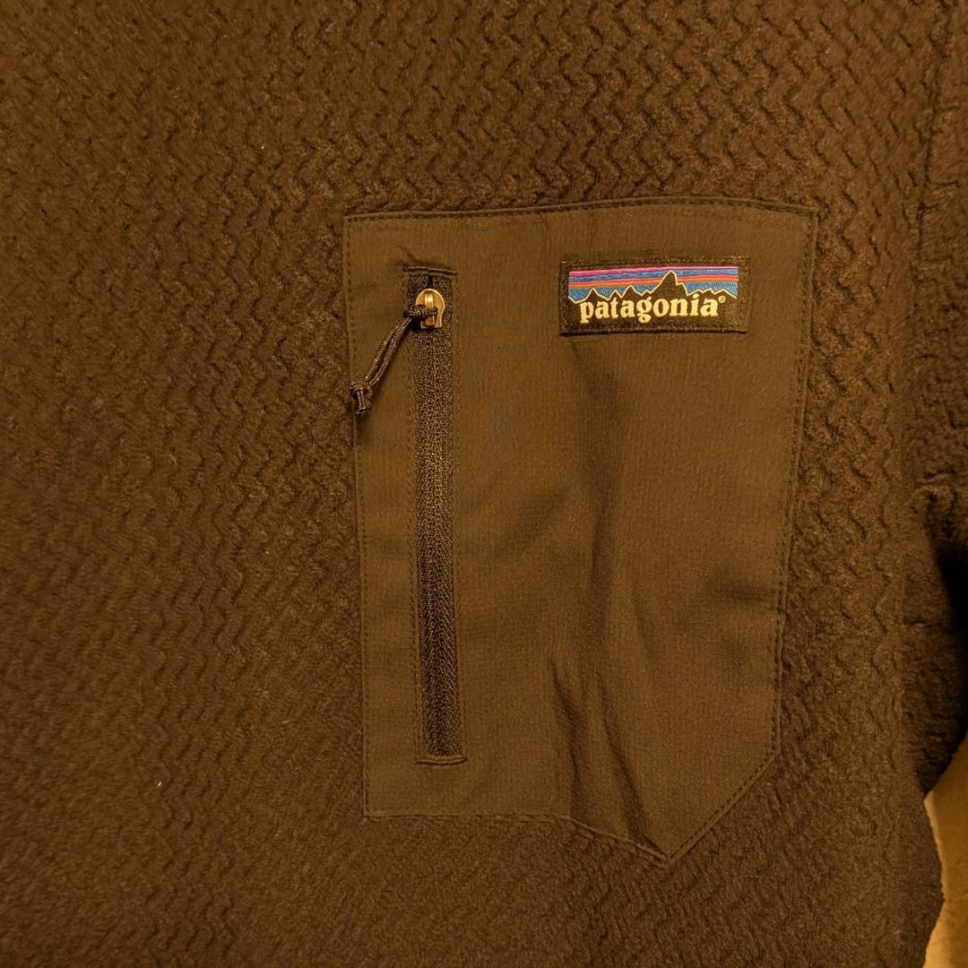 パタゴニア メンズ・R1エア・クルー ブラック