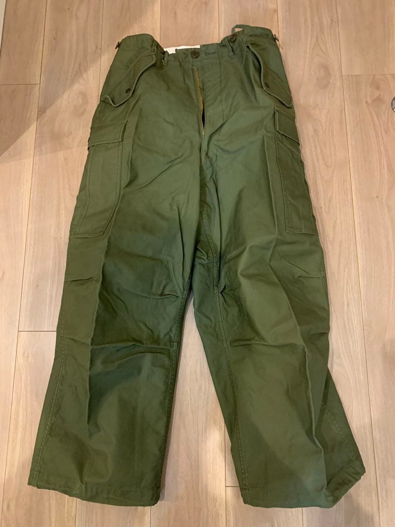 WAIPER.inc 米軍 M-51 フィールドカーゴパンツ オープンボタン