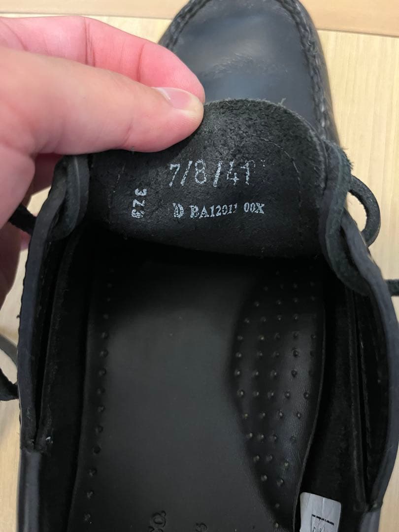 靴 Ghbass CAMP MOC / BLACK MONO 26cm