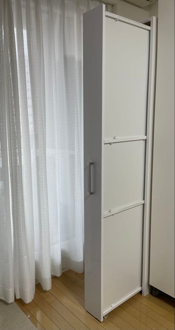 【ボックス付き収納ワゴン】リバーシブル(ホワイト/シルバー)ディノス