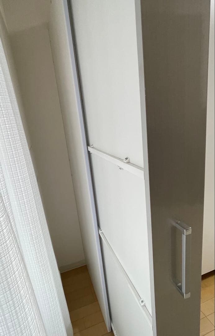 【ボックス付き収納ワゴン】リバーシブル(ホワイト/シルバー)ディノス