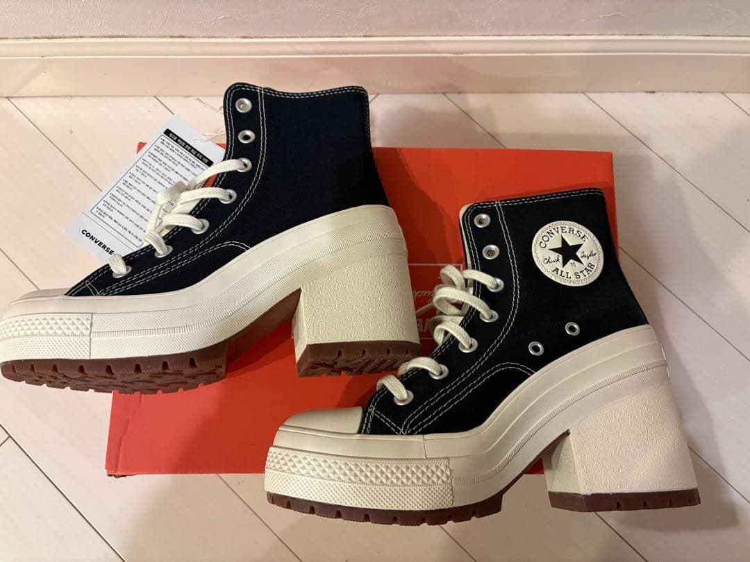 新品　CONVERSE チャックテイラー　厚底　ハイカット　コンバース　韓国