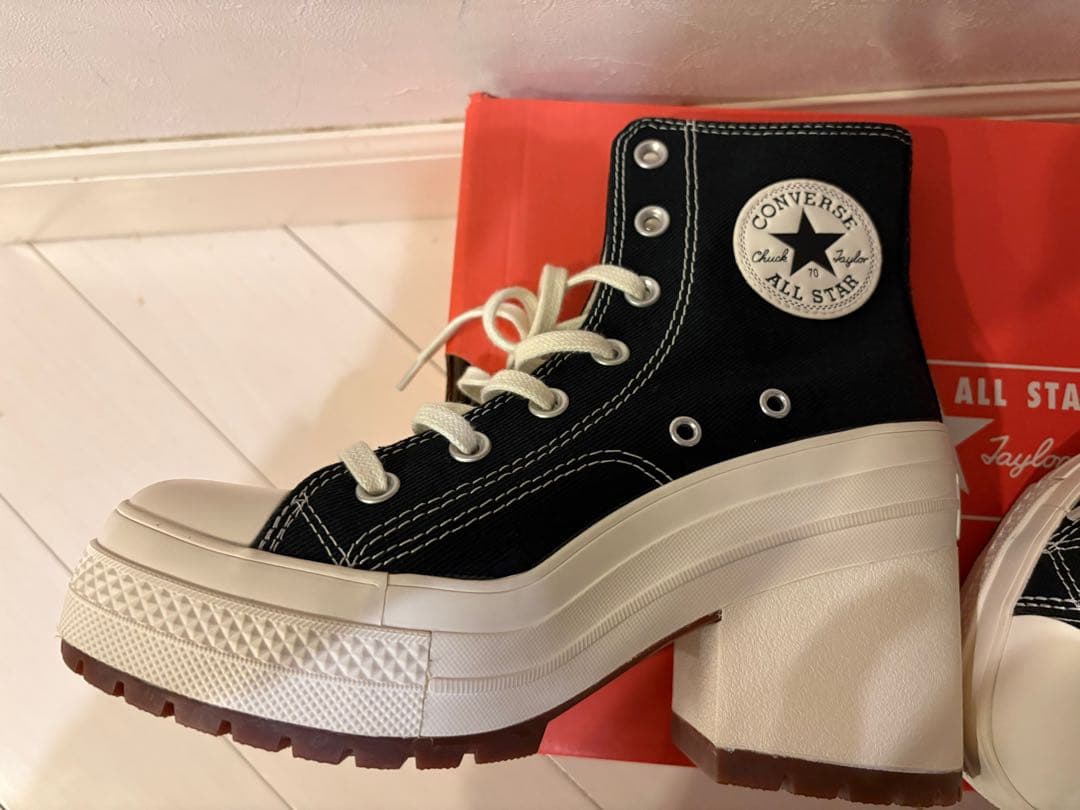 新品　CONVERSE チャックテイラー　厚底　ハイカット　コンバース　韓国