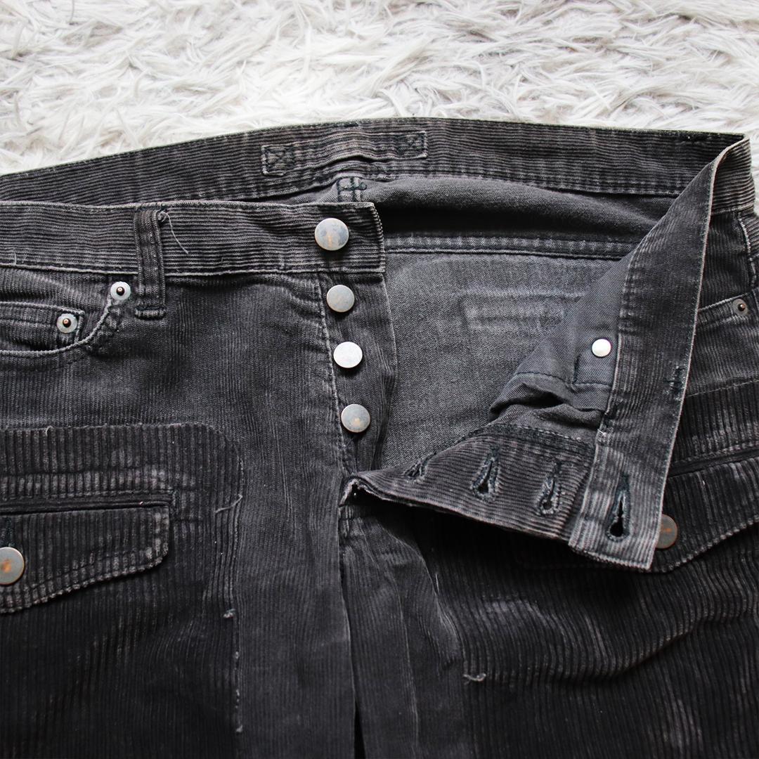 希少✨MIHARA YASUHIRO パッチワークコーデュロイフレアパンツ