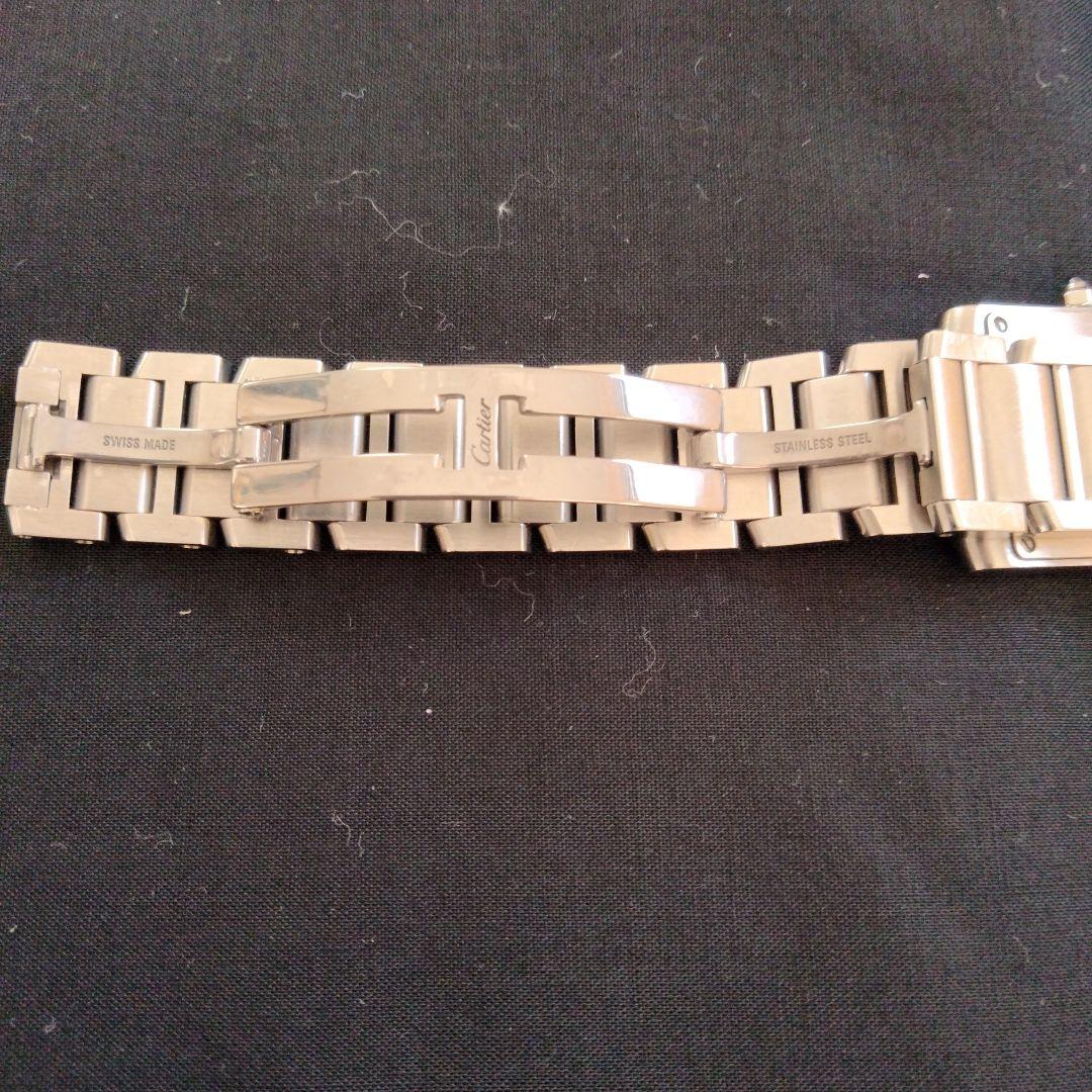 【クリーニング研磨済】 カルティエ タンクフランセーズSM W51008Q3