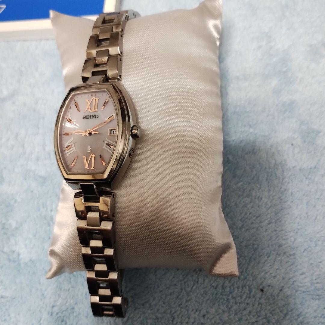 未使用級！セイコーSEIKOルキアLUKIA純チタン定価75900円
