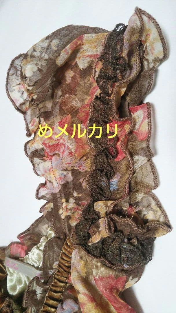 LIZ LISA リズリサ 花柄トップス 花柄チュニック シフォン タグ付