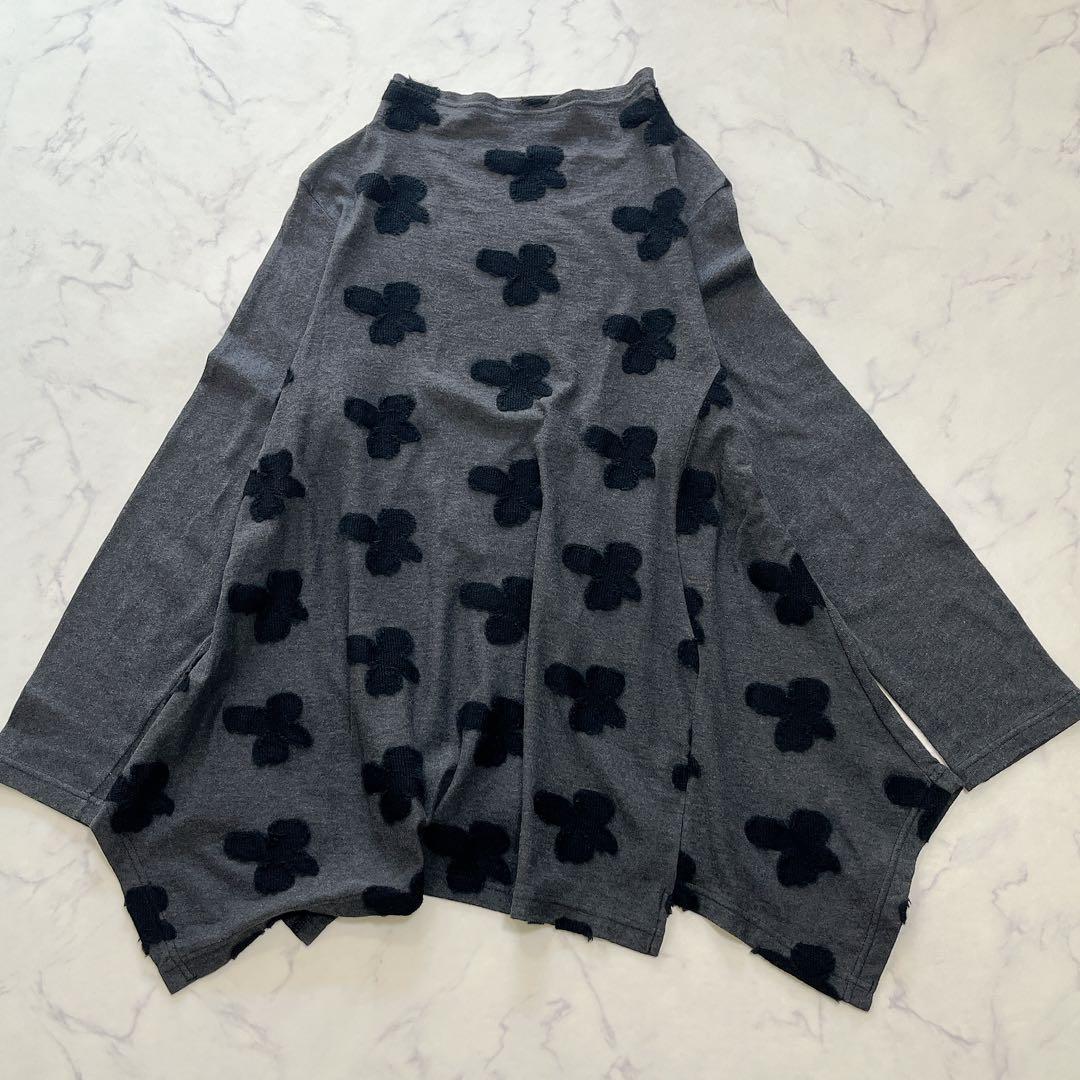 美品✨慈雨 センソユニコ 変形デザインチュニック 大きいサイズ 42