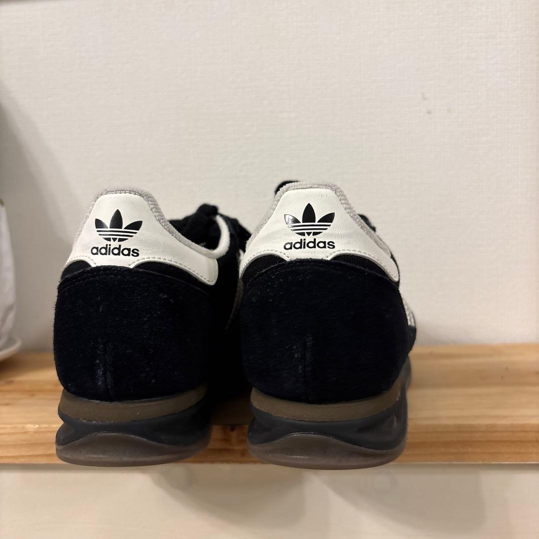 現行品超美品！ships別注adidas SL72⭐︎ネイビーブラック23cm
