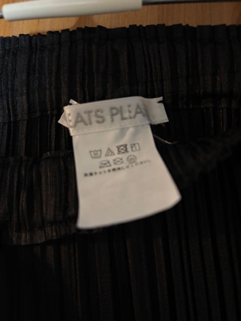 PEATS PLEASE ブラック パンタロンパンツ