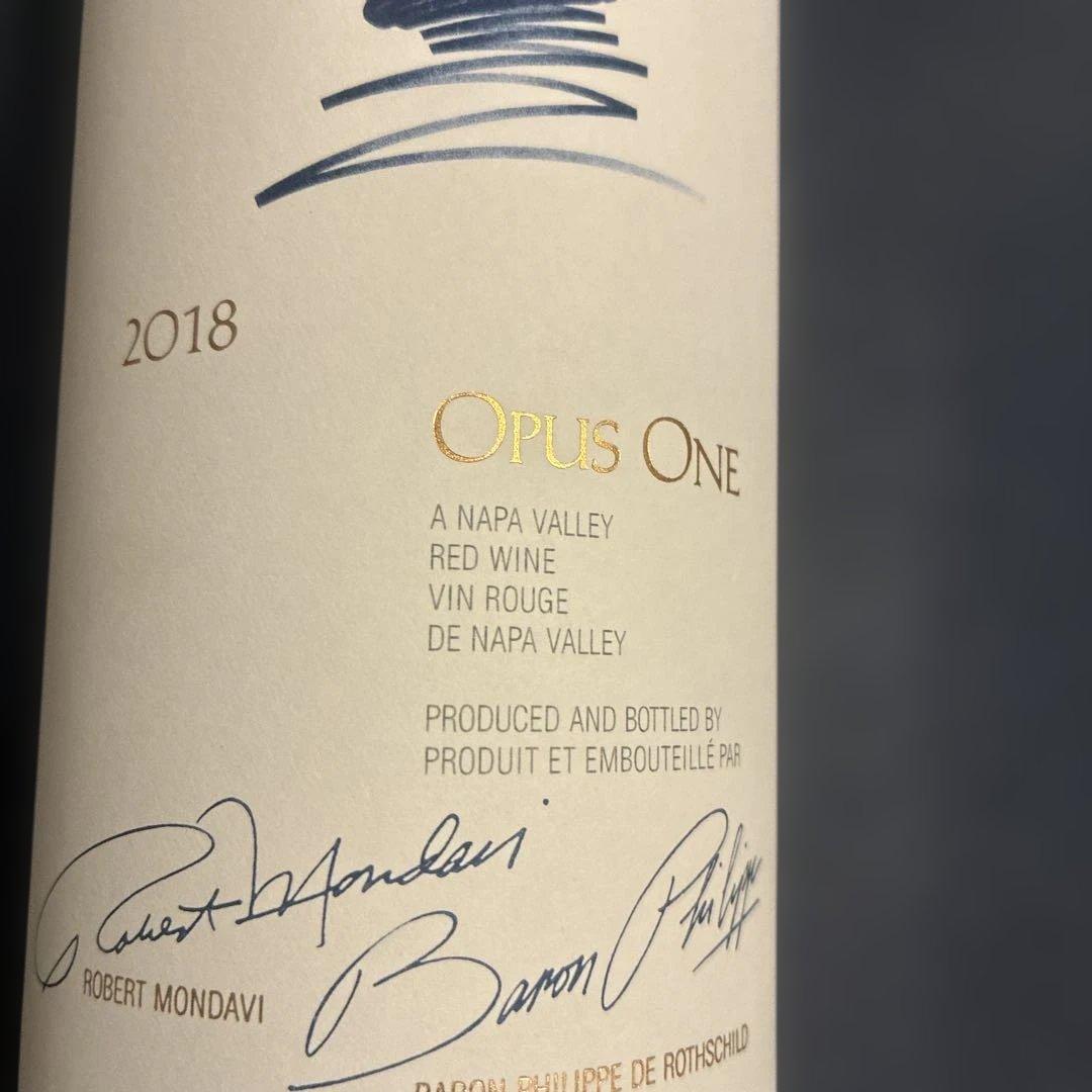 ワイン opus one 2018 750ml