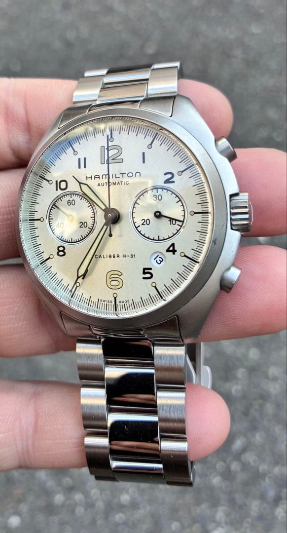ハミルトン カーキパイロット パイオニア オートクロノ