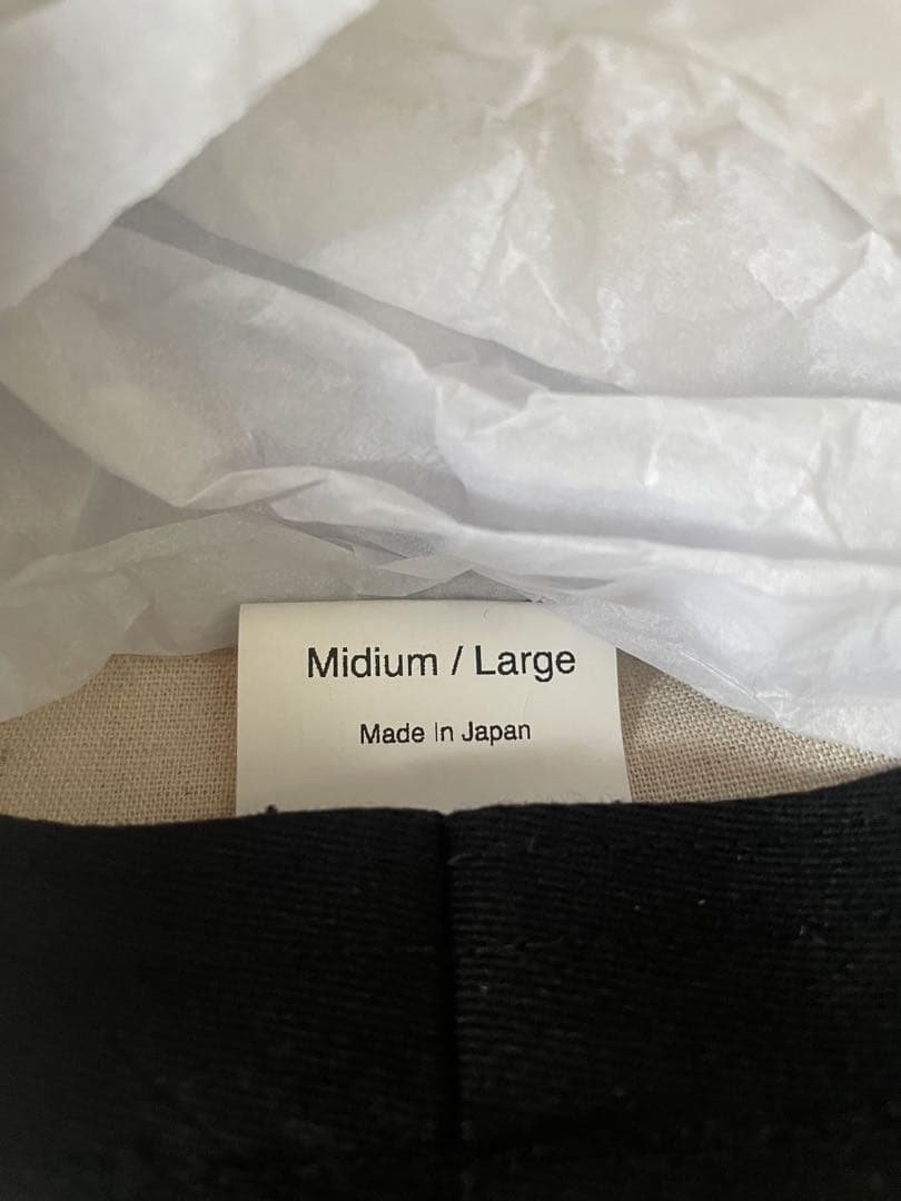 新品未使用 Cph 575 LINEN CANVAS CASQUETTE M/L