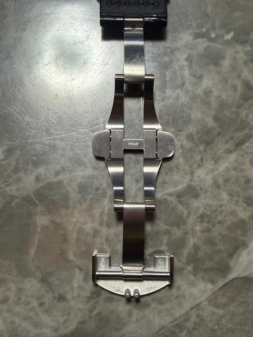 PANERAI ブラックレザーベルト