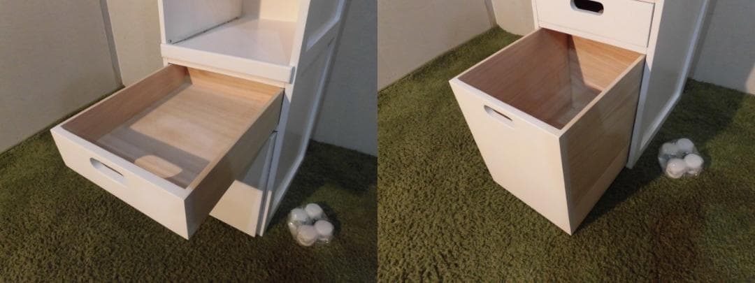 【全国一律送料無料】省スペース炊飯器ラック 【キャスター1口コンセント付 】